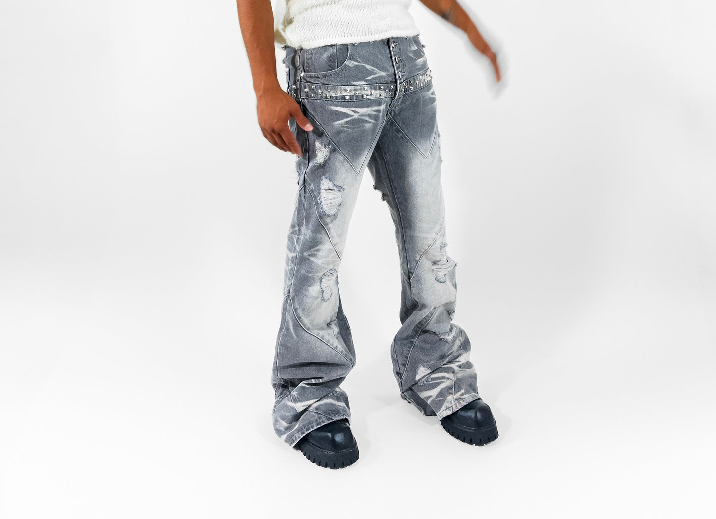 'Hellstitch Denim' Jeans