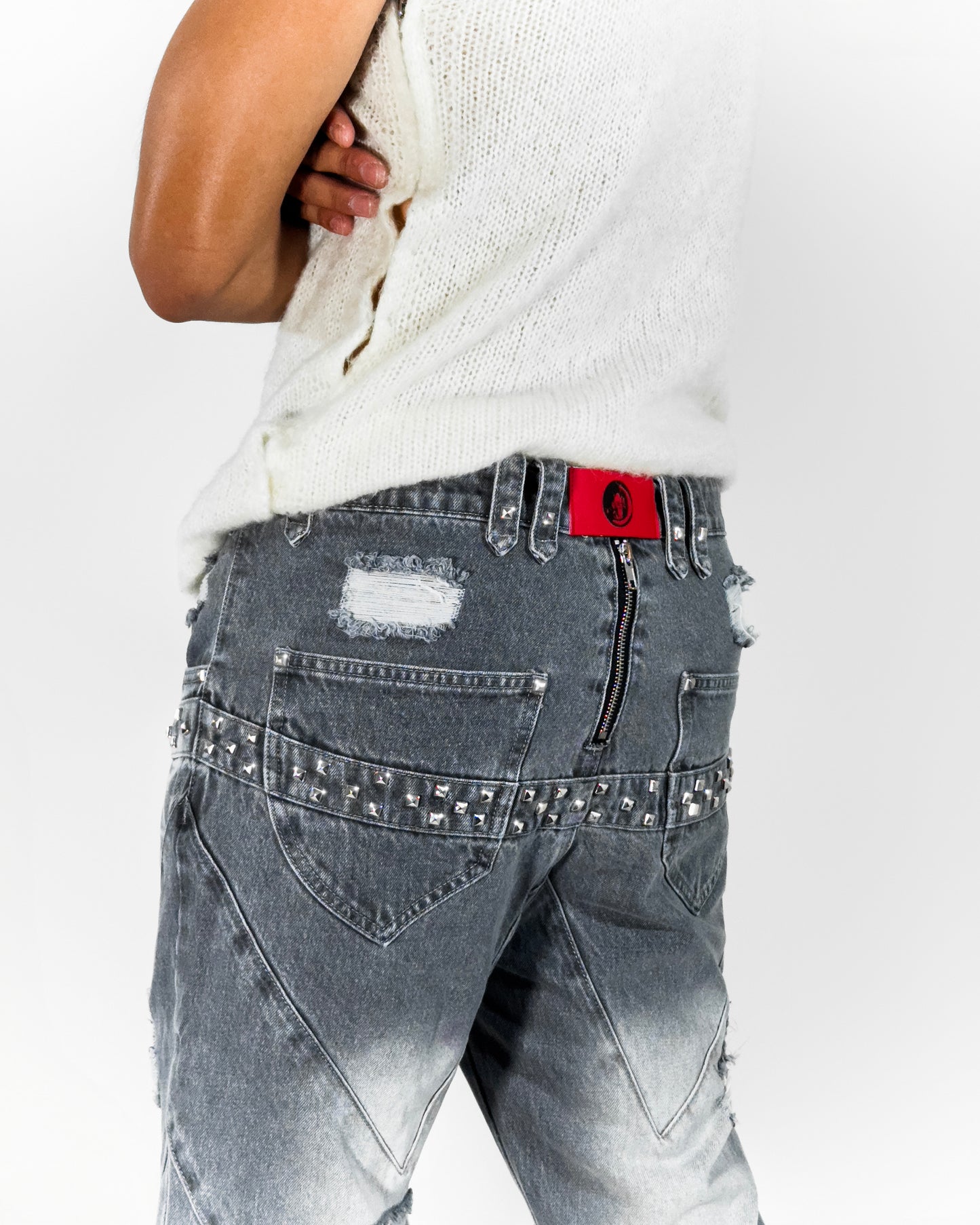 'Hellstitch Denim' Jeans